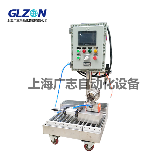 洗洁精洗衣液液下灌装 塑料桶化工桶 旋盖包装机