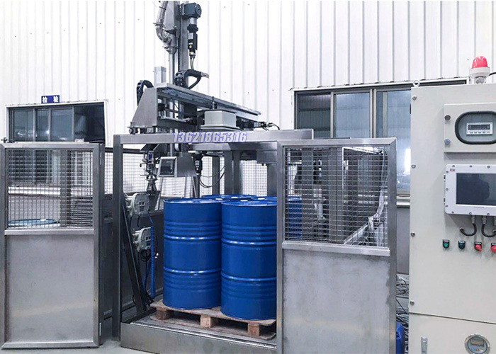 YCS-1000-D 全自动托盘式灌装机 托盘式200L自动灌装机 液体罐装机